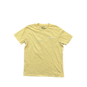 Columbia Yellow Florida Graphic Tee Men's Short Sleeve Large